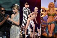 VMA awards MTV iconic shocking moments
