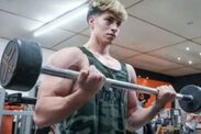 barbell crushes young man neck gym injury 