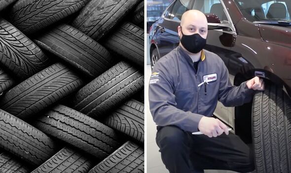 mechanic-penny-test-tires-safe-drive-on