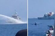 china us philippines fury water cannons fishing vessels south china sea