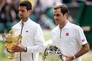Novak Djokovic mentally beating Roger Federer