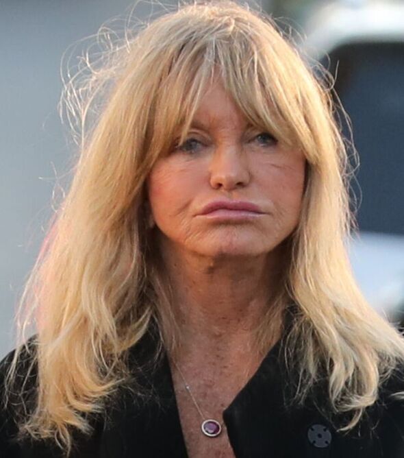 Goldie Hawn in Brentwood California