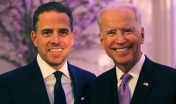 Joe Biden and Hunter Biden. 