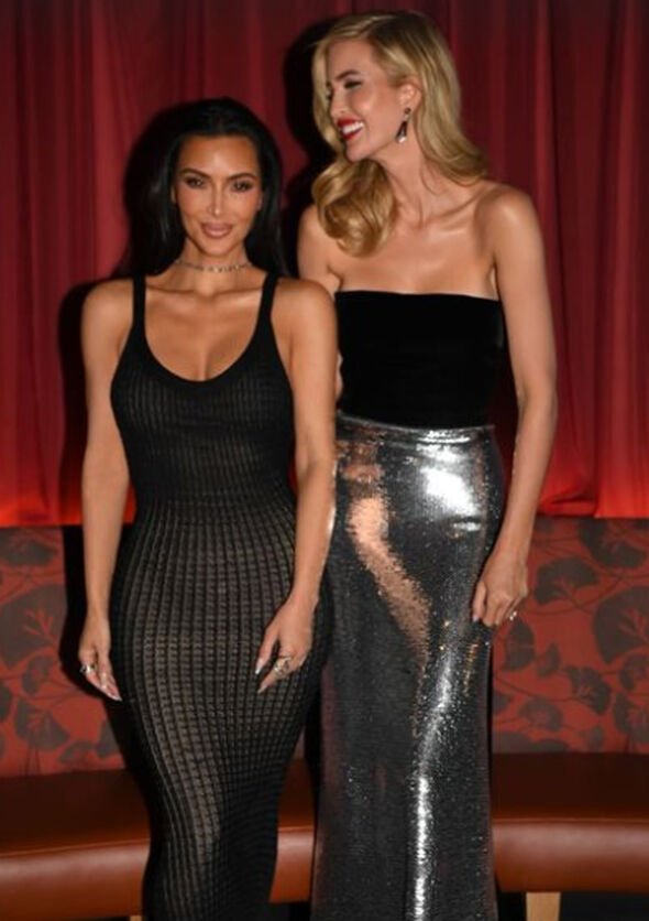 Kim Kardashian and Ivanka Trump
