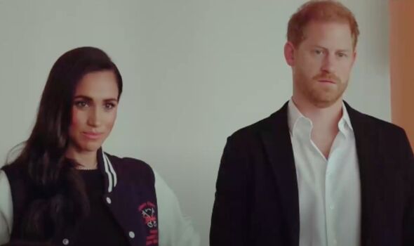 prince harry and meghan markle on a visit this year